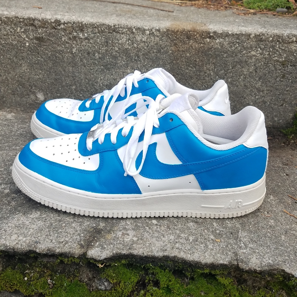 CUSTOM BLUE AIR FORCE 1